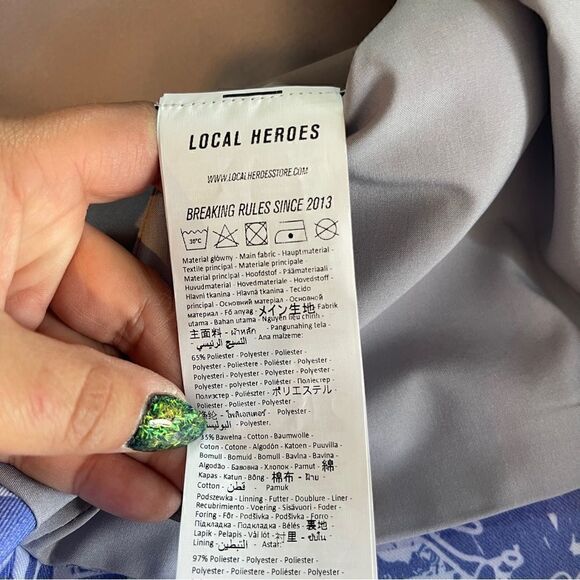 NWT Local Heroes Dolls riot mini skirt Sz XS - Picture 8 of 9